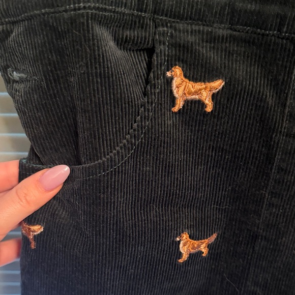 Kiel James Patrick dark green Mini Dress with Dog Embroidery - Picture 4 of 4